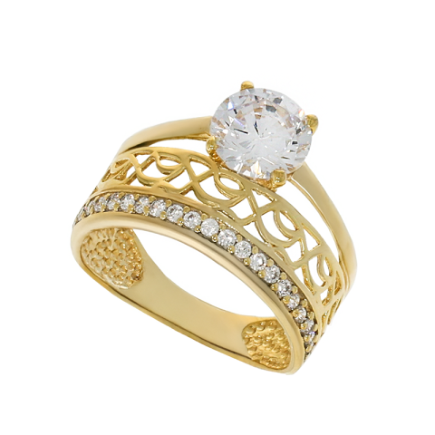 Inel, Aur Galben, 14 k, 3.34 gr, Cod Produs: 749810 - 1