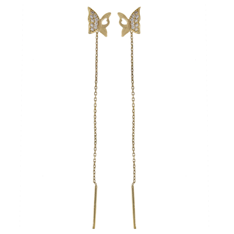 Cercei, Aur Galben, 14 k, 1.59 gr, Cod Produs: 749814 - 1