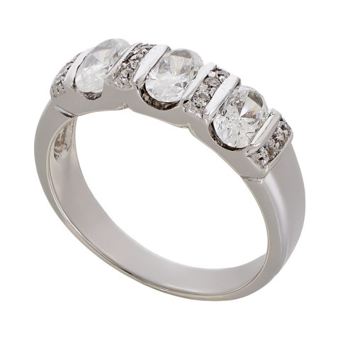 Inel, Aur Alb, 14 k, 4.7 gr, Cod Produs: 749852 - 1