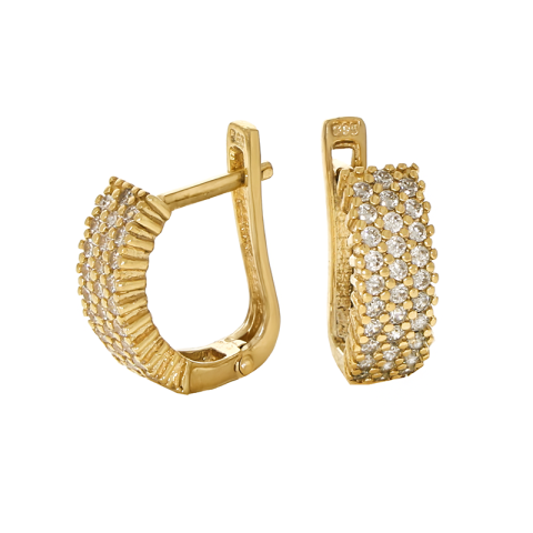 Cercei, Aur Galben, 14 k, 3.81 gr, Cod Produs: 750110 - 1