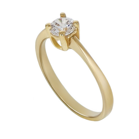 Inel De Logodna, Aur Galben, 14 k, 1.86 gr, Cod Produs: 750169 - 1