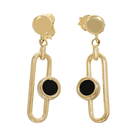 Cercei, Aur Galben, 14 k, 2.25 gr, Cod Produs: 750355 - 1