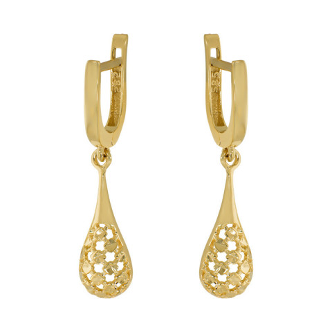 Cercei, Aur Galben, 14 k, 2.99 gr, Cod Produs: 750645 - 1