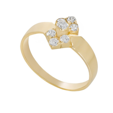 Inel, Aur Galben, 14 k, 1.94 gr, Cod Produs: 750786 - 1