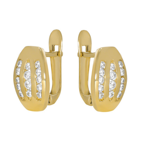 Cercei, Aur Galben, 18 k, 2.47 gr, Cod Produs: 751342 - 1