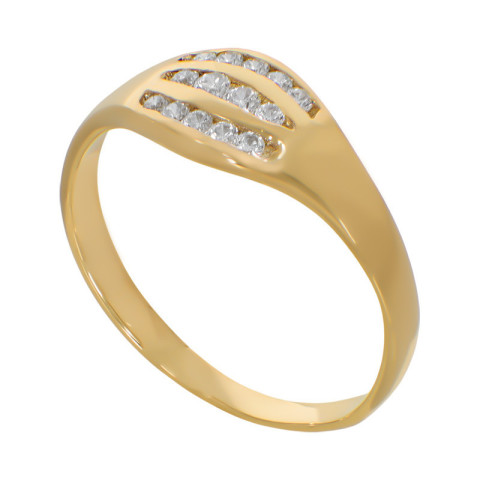 Inel, Aur Galben, 18 k, 1.74 gr, Cod Produs: 751345 - 1