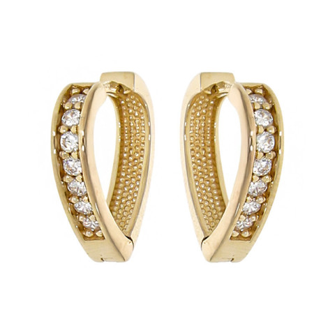 Cercei, Aur Galben, 14 k, 2.1 gr, Cod Produs: 751998 - 1