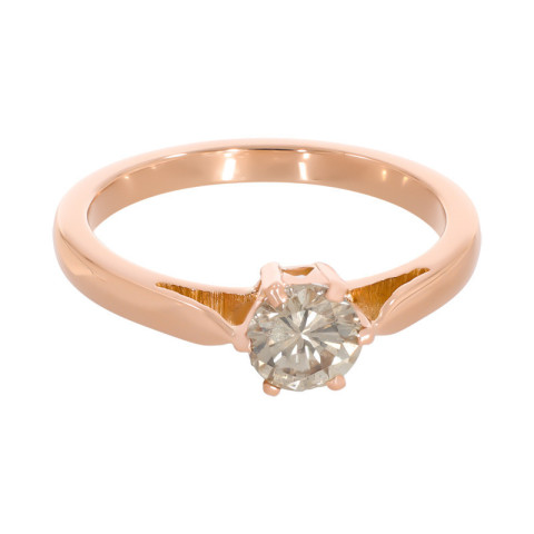 Inel De Logodna, Aur Alb, 18 k, 2.93 gr, cu Diamante, Cod Produs: 752077 - 2