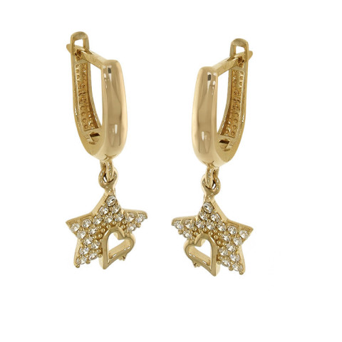 Cercei, Aur Galben, 14 k, 2.41 gr, Cod Produs: 753436 - 1