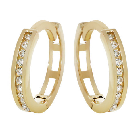 Cercei, Aur Galben, 14 k, 1.84 gr, Cod Produs: 754101 - 1