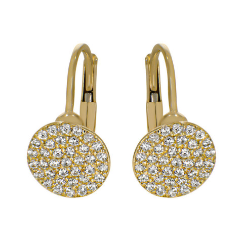 Cercei, Aur Galben, 14 k, 2.06 gr, Cod Produs: 754454 - 1
