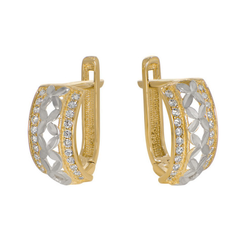 Cercei, Aur Mixt, 14 k, 2.8 gr, Cod Produs: 754473 - 1