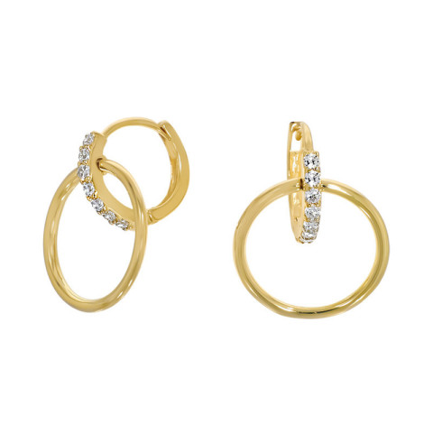 Cercei, Aur Galben, 14 k, 1.95 gr, Cod Produs: 756017 - 1