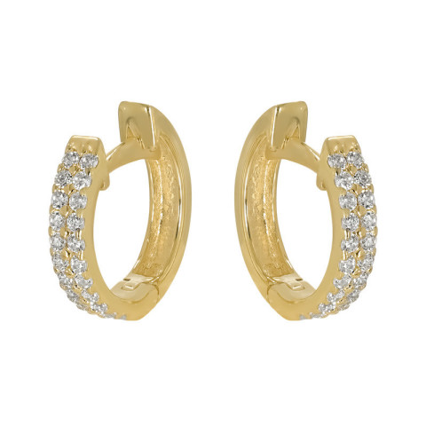 Cercei, Aur Galben, 18 k, 2.02 gr, Cod Produs: 756328 - 1