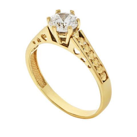 Inel, Aur Galben, 14 k, 3.29 gr, Cod Produs: 757204 - 1