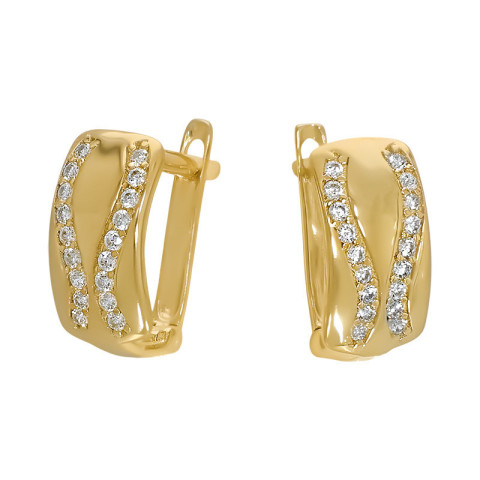 Cercei, Aur Galben, 14 k, 1.66 gr, Cod Produs: 758602 - 1