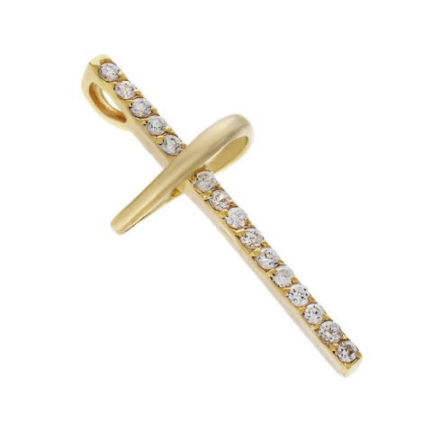 Pandantiv Cruce, Aur Galben, 14 k, 1.29 gr, Cod Produs: 759071 - 2