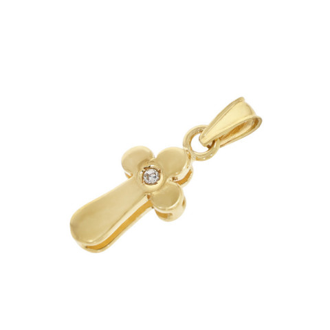 Pandantiv Cruce, Aur Galben, 18 k, 0.73 gr, Cod Produs: 759083 - 2