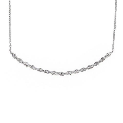 Colier, Aur Alb, 14 k, 2.44 gr, Cod Produs: 759396 - 1