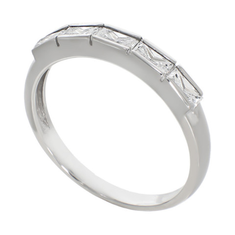 Inel, Aur Alb, 18 k, 2.34 gr, Cod Produs: 760618 - 1