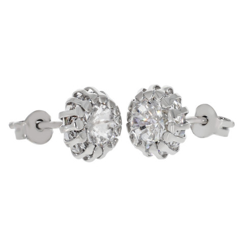 Cercei, Aur Alb, 14 k, 1.47 gr, Cod Produs: 761006 - 1