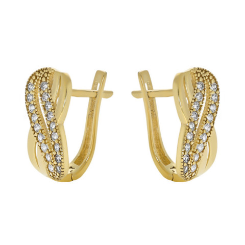 Cercei, Aur Galben, 14 k, 2.42 gr, Cod Produs: 761021 - 1