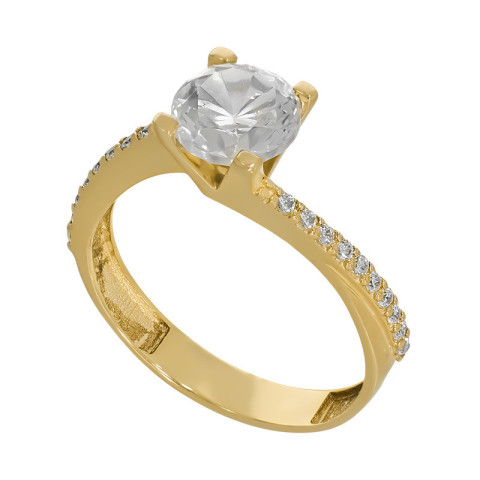 Inel, Aur Galben, 14 k, 2.95 gr, Cod Produs: 761052 - 1