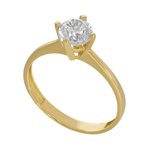 Inel De Logodna, Aur Galben, 14 k, 1.85 gr, Cod Produs: 761234 - 1