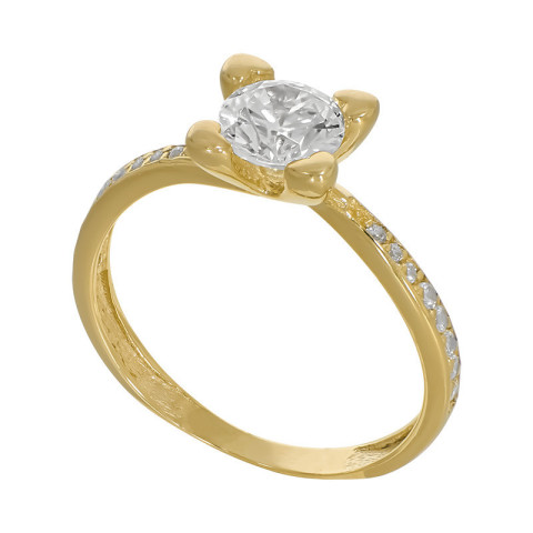 Inel De Logodna, Aur Galben, 14 k, 1.95 gr, Cod Produs: 762285 - 1