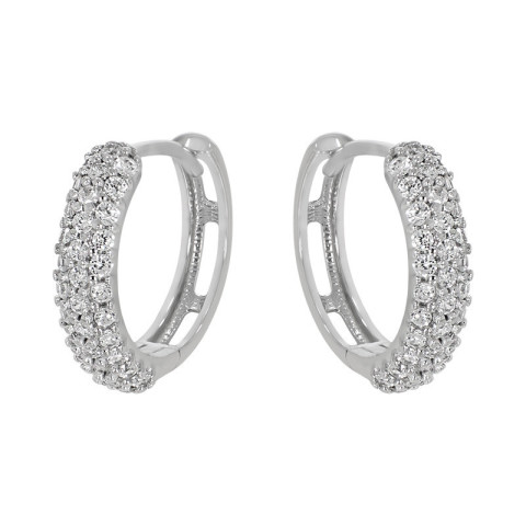 Cercei, Aur Alb, 14 k, 2.09 gr, Cod Produs: 762880 - 1