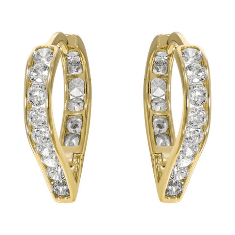 Cercei, Aur Galben, 14 k, 2.45 gr, Cod Produs: 763240 - 1