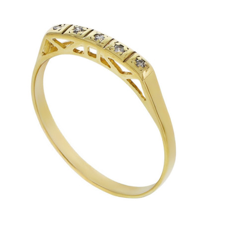 Inel, Aur Galben, 14 k, 1.73 gr, Cod Produs: 763298 - 1