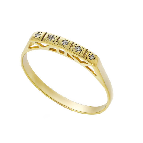 Inel, Aur Galben, 14 k, 1.73 gr, Cod Produs: 763298 - 2