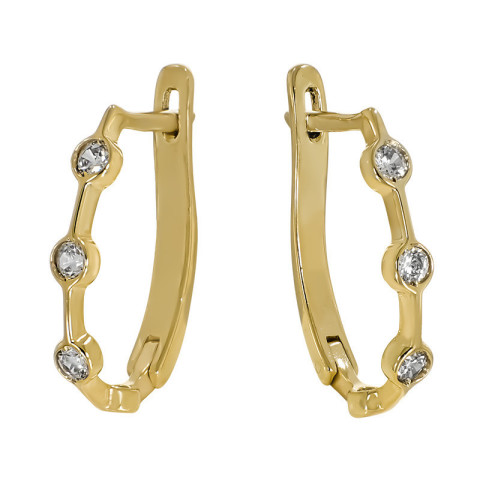 Cercei, Aur Galben, 14 k, 3.17 gr, Cod Produs: 763386 - 1