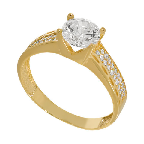 Inel De Logodna, Aur Galben, 14 k, 3.21 gr, Cod Produs: 764111 - 1
