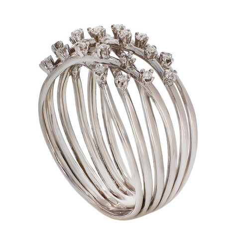 Inel, Aur Alb, 18 k, 4.75 gr, Cod Produs: 764238 - 2