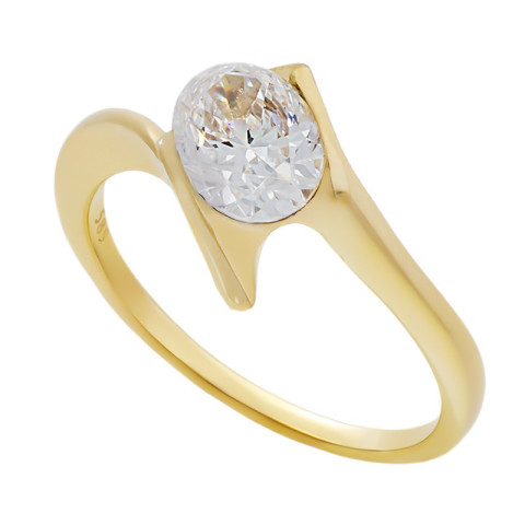 Inel De Logodna, Aur Galben, 14 k, 3.08 gr, Cod Produs: 764323 - 1