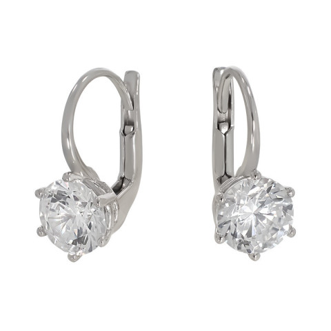 Cercei, Aur Alb, 18 k, 2.18 gr, Cod Produs: 764928 - 1