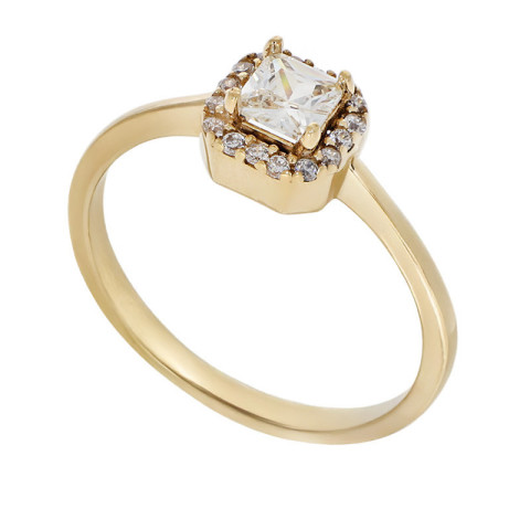 Inel De Logodna, Aur Galben, 14 k, 2.26 gr, Cod Produs: 767790 - 1