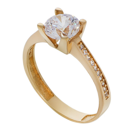 Inel De Logodna, Aur Galben, 14 k, 2.02 gr, Cod Produs: 768423 - 1