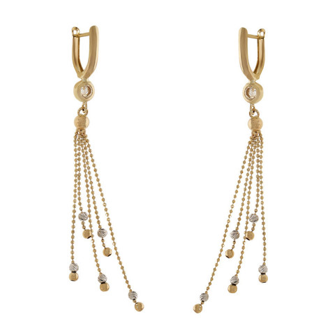 Cercei, Aur Mixt, 14 k, 4.11 gr, Cod Produs: 768481 - 1