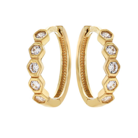 Cercei, Aur Galben, 14 k, 1.99 gr, Cod Produs: 769539 - 1