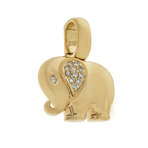 Pandantiv, Aur Galben, 14 k, 8.3 gr, cu Diamante, Cod Produs: 769994 - 2