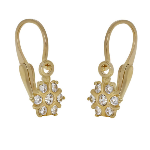 Cercei, Aur Galben, 14 k, 1.38 gr, Cod Produs: 770478 - 1