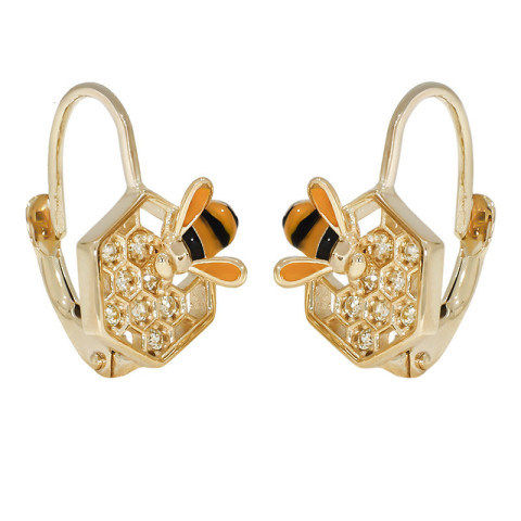 Cercei, Aur Galben, 14 k, 2.77 gr, Cod Produs: 770481 - 1