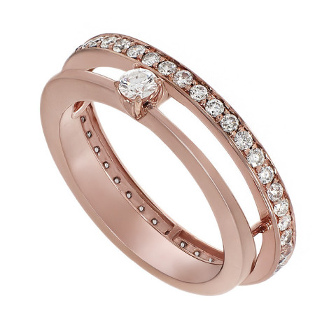 Inel, Aur Galben, 18 k, 6.26 gr, cu Diamante, Cod Produs: 771252 - 2