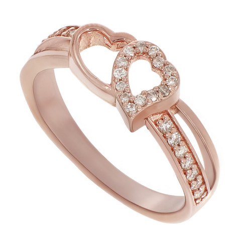 Inel, Aur Galben, 18 k, 3.62 gr, cu Diamante, Cod Produs: 771790 - 2