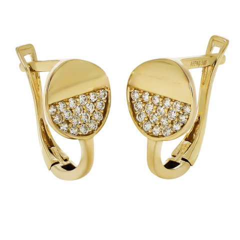 Cercei, Aur Galben, 14 k, 2.32 gr, Cod Produs: 772022 - 1