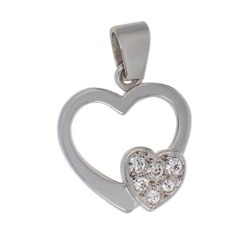 Pandantiv, Aur Alb, 14 k, 2.14 gr, Cod Produs: 772976 - 1