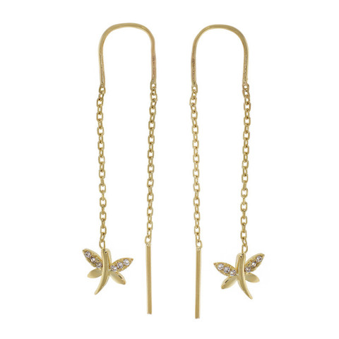 Cercei, Aur Galben, 14 k, 2.08 gr, Cod Produs: 773233 - 1